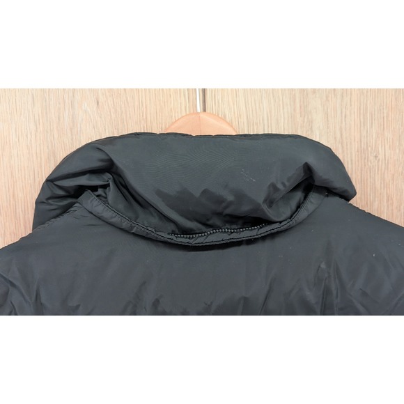 United Colors of Benetton Black Down Puffer Coat Women's Small - Picture 7 of 7